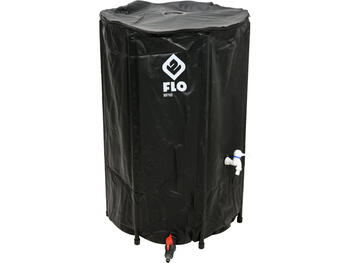 Flo складная бочка для дождевой воды 89702, 250 л, 600x880 мм, 500D PVC, PP, ABS, УФ-стойкая, шланг 3/4