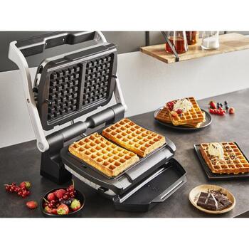 Tefal Elektriskais grils GC718D10, 2000 W, nerūsējošais tērauds/melns, 600 cm², 6 automātiskās programmas (GC718D10)