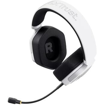 Trust Беспроводные игровые наушники GXT 493W 25534, 20-20000Гц, 101дБ, 20ч, Bluetooth, съемный микрофон, 50мм (25534)