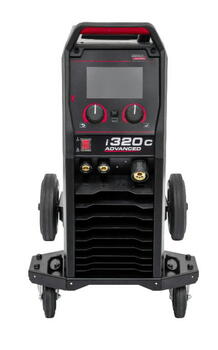 Lincoln Electric MIG/MAG metināšanas iekārta Powertec i320C Advanced K14287-2, 400V, 10-320A, 0,6-1,6mm, TFT 7