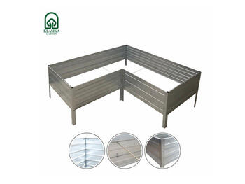 Paaugstinātā dārza dobe L - veida, krāsota; 3075150LK Klasika Garden (3075150LK)