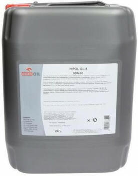 Orlen трансмиссионное масло QWO826K20, 80W/90, GL-5, 20л, минеральное масло, для гипоидных передач (QWO826K20)