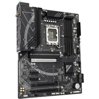 Gigabyte Z790 EAGLE AX 1.2, atbalsta Intel Core 14. paaudzes CPU, 12+1 fāzes digitālais VRM, līdz 7600MHz DDR5, 3xPCIe 4.0 M.2 (Z790 EAGLE AX 1.2)
