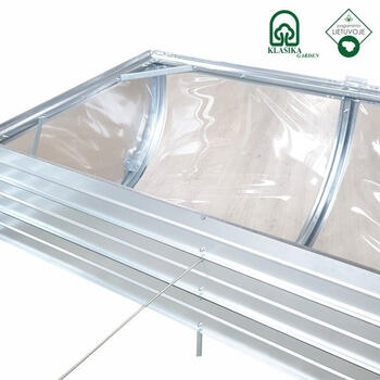 Paaugstinātās dobes pārklājs 1510x780x440mm; 3075150D KLASIKA GARDEN (3075150D)