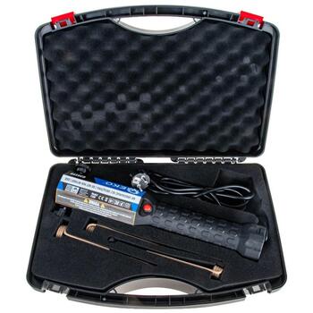 Geko Индукционный нагреватель G38599, 1300W, 230V, 25mm, 30mm, 45mm, целенаправленный обогрев, силовой кабель, кейс (G38599)