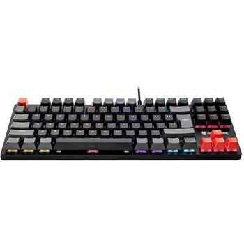 Tracer 47374 Game Zone Blade 87 TRAKLA47374, механическая клавиатура, 87 клавиш, 1,5м, USB, черная, RGB, 6 режимов, 8 мультимедиа (TRAKLA47374)