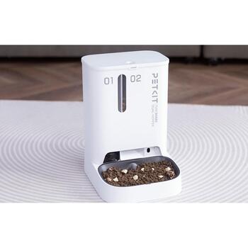 Petkit Automātiskā barotava P591, 2x3l, Viedais, Nerūsējošais tērauds, Plastmasa, Pret-slīdes pamats (P591)