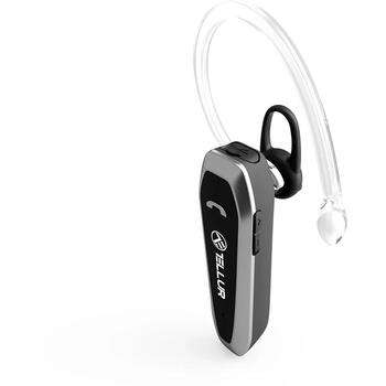 Tellur austiņas Vox 100 TLL511531, 12.3g, melna, bezvadu, 20Hz-20KHz, 32Ω, A2DP, AVRCP, HFP, trokšņu slāpēšana, iebūvēts mikrofons (TLL511531)