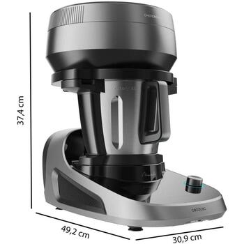 Cecotec Mambo CooKing Victory 4700, 1700 Вт, 19 скоростей, 4.5 Л, нержавеющая сталь, Wi-Fi, автоочистка (4700)