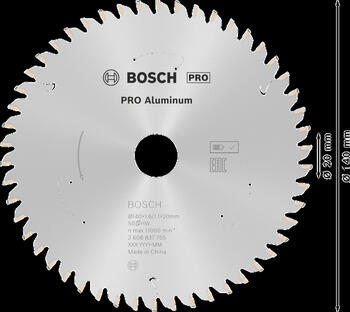 Rokas ripzāģiem PRO ALUMINIUM CORDLESS RIPZĀĢA ASMENS BOSCH 2608837755 (2608837755)