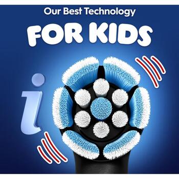 Oral-B elektriskā zobu birste iO Spiderman, 6 gadi+, 3 režīmi, 1 uzgalis, ceļojumu maciņš, uzlādes bāze, litija jonu akumulators (iO Spiderman)