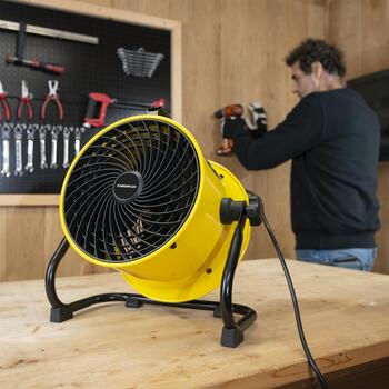 Powerplus Gaisa ventilators POWX610, 85W, 250mm, 3 ātrumi, 16.56 km/h, strāvas kabelis 1.8m (POWX610)