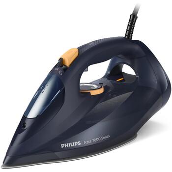 Philips 7000 sērijas DST7060/20 Tvaika gludeklis, 3000 W, 300 ml, 55 g/min, 250 g/min, Zils/dzeltens, Automātiska izslēgšanās (DST7060/20)