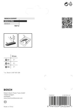 Tiecienskrūvgriežiem, akumulatoru skrūvgriežiem PRO IMPACT R SKRŪVGRIEŽA UZGALIS BOSCH 2608521U58 (2608521U58)