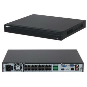 Dahua NVR4216-16P-4KS3 сетевой видеорегистратор, 16 каналов, 16 PoE портов, 8 × 1080p@30 fps, 160 Mbps, 12 MP, AI функции (NVR4216-16P-4KS3)