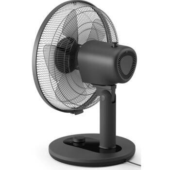 PHILIPS 1000. sērijas galda ventilators, melns (CX1030/01)