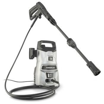 Powerplus мойка высокого давления POWXG90401, 1400 Вт, 110 бар, 390 л/ч, 3 м шланг, 5 м сетевой кабель (POWXG90401)