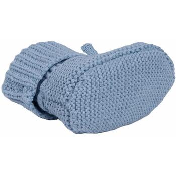 Lodger Slipper Knit пинетки SLK 110_0-6, 0-6M, для мальчиков, 100% хлопок, светло-голубой, Blue Fogg Knit (SLK 110_0-6)