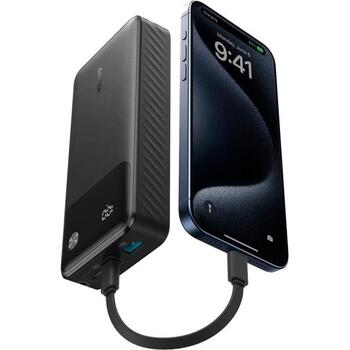 Anker Power Bank A1384G11, 20000 мАч, 30 Вт, черный (A1384G11)