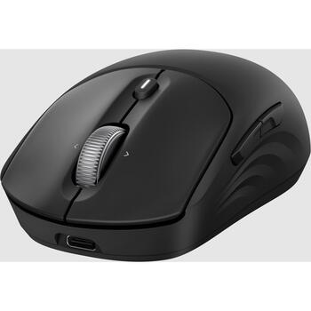 HP 705 bezvadu datorpele AZ7B1AA#ABB, 6000 DPI, Bluetooth 5.2, USB Type-A, 8 pogas, 7 programmējamas, klusais klikšķis, melna (AZ7B1AA#ABB)