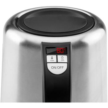 Gastroback Чайник 42435, 2200 W, 1 L, 50-60 Hz, 16 A, Черный, Нержавеющая сталь, Без провода, 360° поворот (42435)