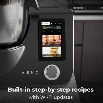 Smart Cooking Robot CR1S: bowl 3.5 L, 8 automatic program, 12 speeds, 1000 W (Heating Power), 600 W (Motor Power), Temperature range: 37-130°C, Built-in Kitchen Scale (ACR0001S)