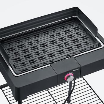 Severin Настольный гриль PG 8568, 2200 W, 5.74 kg, 56 cm, 54 cm, 98.5 cm, Нержавеющая сталь, Механический, Водяной поддон (PG 8568)