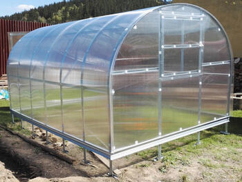 Siltumnīca KLASIKA 12 - 3 x 4m - 4mm polikarbonāta KLASIKA GREENHOUSE (4779037490196)