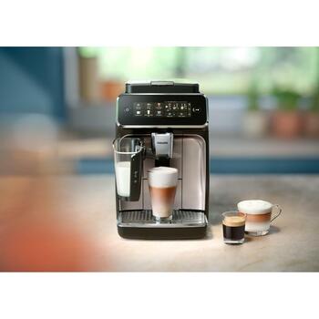 Philips кофемашина EP3349/70, мощность 1500 Вт, ёмкость резервуара для воды 1.8 Л, 2 носика, встроенная кофемолка, TFT дисплей (EP3349/70)