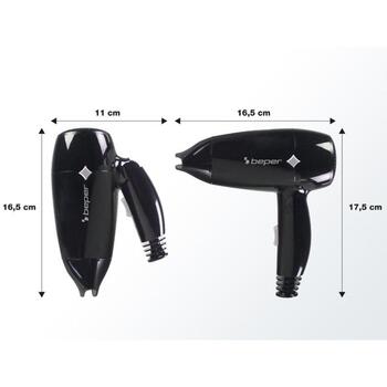 Beper Fēns P301ASC100, 1200W, 1 uzgalis, 2 ātrumi, 2 temperatūras režīmi, 1,7m vads, šaura koncentratora sprausla (P301ASC100)