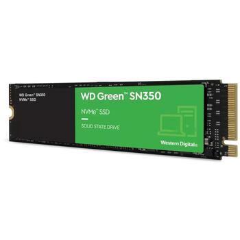 Sandisk SSD SN350 WDS480G2G0C, 480GB, M.2, PCI Express 3.0, NVMe, 2400MB/s чтение, 1650MB/s запись, 1000000h MTBF, 60TBW (WDS480G2G0C)
