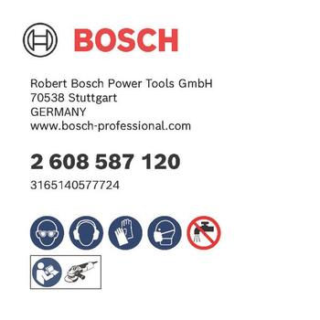 Mazām leņķa slīpmašīnām PRO CERAMIC DRY KROŅURBIS BOSCH 2608587120 (2608587120)