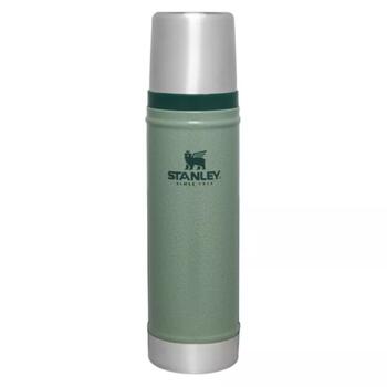Stanley® Термос The Legendary Classic Bottle 2811345042, 0,6л, сталь 18/8, зеленый, вакуумная изоляция, 18ч тепла, 20ч холода (2811345042)