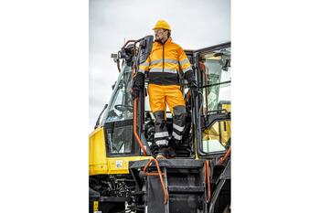Hogert защитная обувь HT5K571-44, S1P SRC, 44, мужские, черно-оранжевые, кожаные, стальной подносок (HT5K571-44)