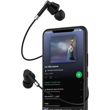 Media-Tech Наушники MT3609K, 20Гц, 20кГц, 116дБ, -40дБ, 1xUSB-C, 1,15м, 16г, Стерео, Внутриканальные (MT3609K)