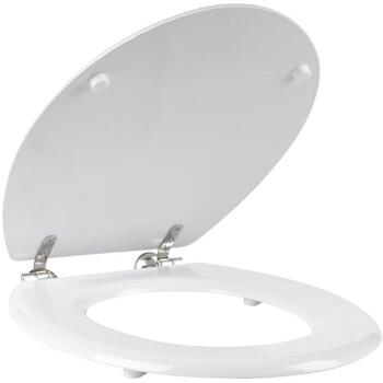 Beldray Рифленое сиденье для унитаза LA033758WFPEU7, 360x429mm, белый, нержавеющая сталь, влагостойкое (LA033758WFPEU7)
