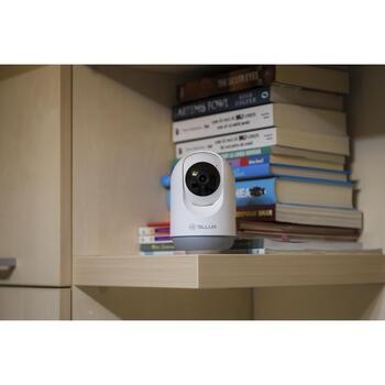 Tellur Smart WiFi внутренняя камера TLL331391, 3MP, Ultra HD 2304x1296, f:3,6mm, 20к/с, 2W динамик, двусторонний звук (TLL331391)
