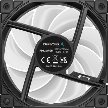 Deepcool Dzesētājs R-FD12-BKAPN3-G, 120mm, 63.6 cfm, 400-2050 rpm, 26.9 dBA, 3 ventilatori, 8 kontaktu kabelis (R-FD12-BKAPN3-G)