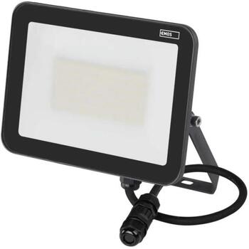 Emos LED-прожектор INOVO ZS2642, 50 W, 5500 lm, нейтральный белый, IP65, алюминий, стеклянный диффузор, 120° угол луча (ZS2642)