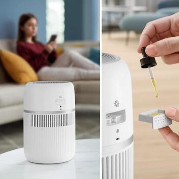 PHILIPS 4000 sērijas gaisa mitrinātājs, balts (HU4210/04)