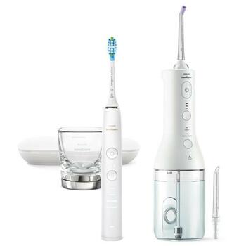 Philips Водный флоссер HX3886/41, Белый, Для взрослых, Профилактика кариеса, Перезаряжаемый, 0.2 кг (HX3886/41)
