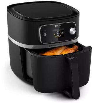 Philips karstā gaisa friteris HD9880/90, 2200 W, 8.3 l, automātiska izslēgšanās, nelīpošs pārklājums (HD9880/90)