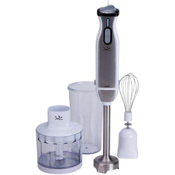 Jata Блендер BT199, 1000 W, 2 скорости, 600 мл мерный стакан, титановые лезвия, нержавеющая сталь, резиновая ручка (BT199)