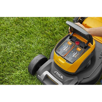 STIGA Collector 548 AE Kit premium akumulatora zāles pļāvējs 46cm 48V 4Ah 1.3kW 22-80mm 2L0485808/ST1 (2L0485808/ST1)