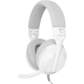 White Shark Провода игровые наушники PARROT WHITE/GREY, 165 г, 40 мм, 121 дБ, 30 Ω, 1.8 м, 2.0, 3.5 мм, Выдвижной микрофон (PARROT WHITE/GREY)