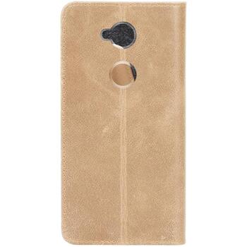 Krusell Sunne 2 Card Foliowallet 61239, 14см (5.5), Кошелек, Ткань, Кожа, Бежевый, Монотонный, Sony, XPERIA L2 (61239)