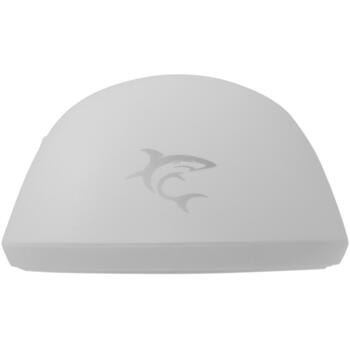 White Shark GRAPHENE-W GM-5014, vadu spēļu pele, 6 pogas, 6200 DPI, 1000 Hz, USB, 1,5 m, balta (GRAPHENE-W)