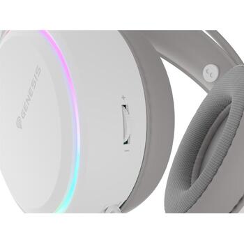 Genesis Austiņas NSG-2308, 3.5 mm, USB-A, 32Ω, -42dB, 2.2m, RGB apgaismojums, pār-auss (NSG-2308)