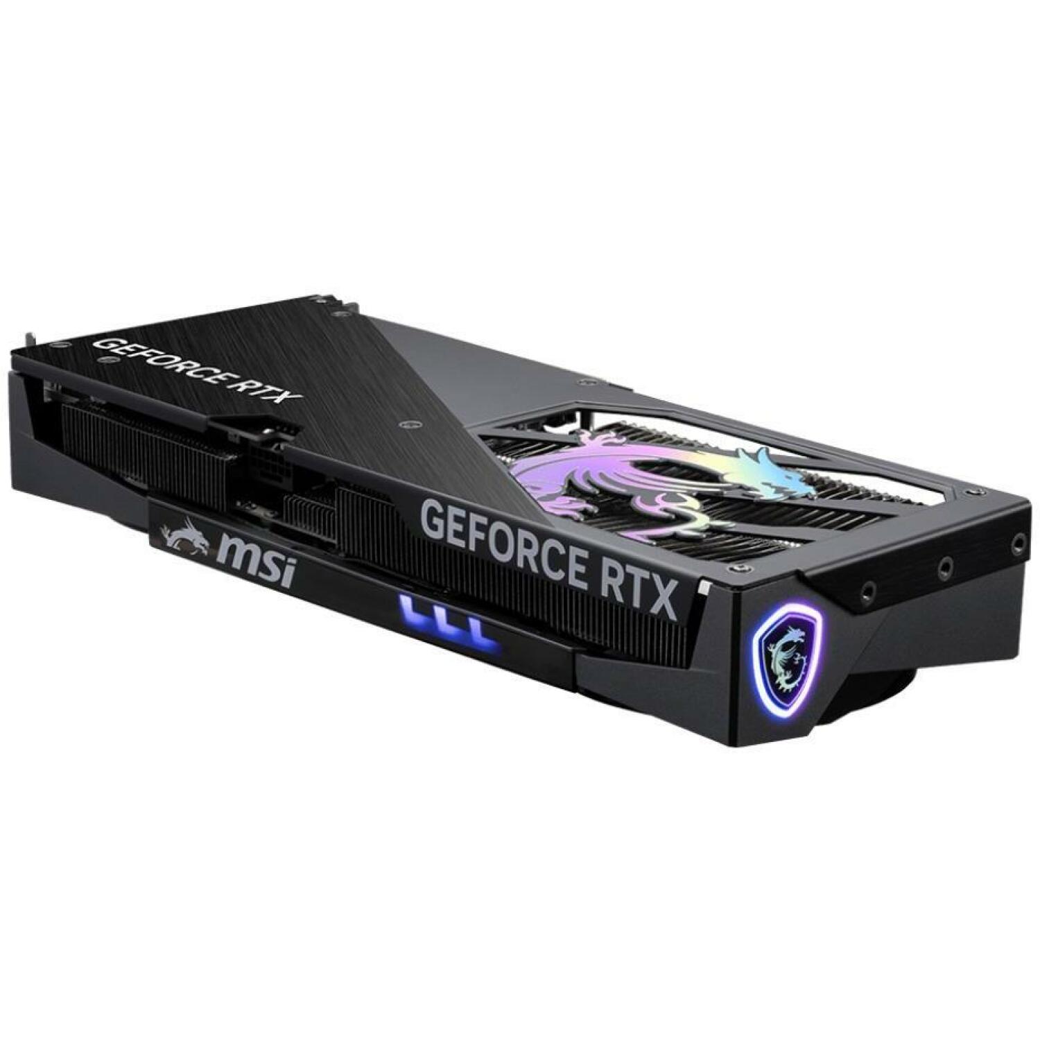 Msi Видеокарта RTX5060TI 8G GAM TRIO OC, 8 ГБ GDDR7, 7680 x 4320 пикселей, PCIe x16 5.0, 3 вентилятора, Активное охлаждение (RTX5060TI 8G GAM TRIO OC)