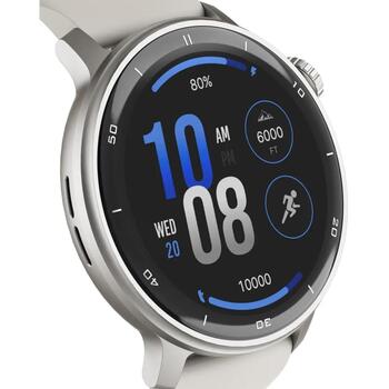 Stelio Умные часы STSWA101SR, 1,43'', 466 × 466 px, GPS, 400 мАч, 3 ATM, Bluetooth, 128 МБ (STSWA101SR)
